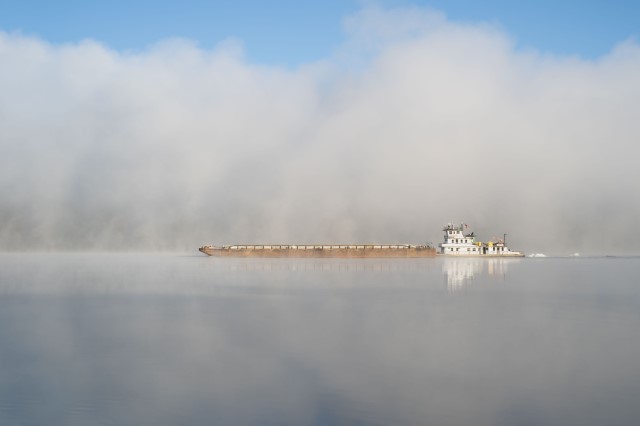 Image of River Barge by Margie Schubert from Louisville